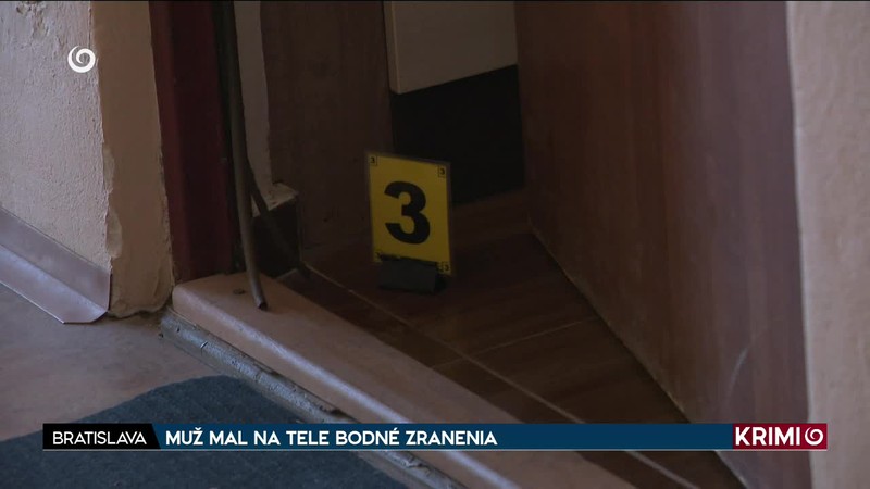 MUŽ MAL NA TELE BODNÉ ZRANENIA