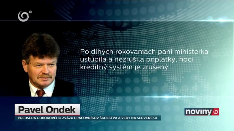 O učiteľských platoch