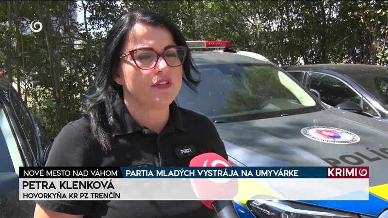 PARTIA MLADÝCH VYSTRÁJA NA UMYVÁRKE