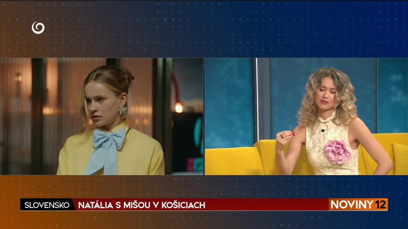 NATÁLIA S MIŠOU V KOŠICIACH