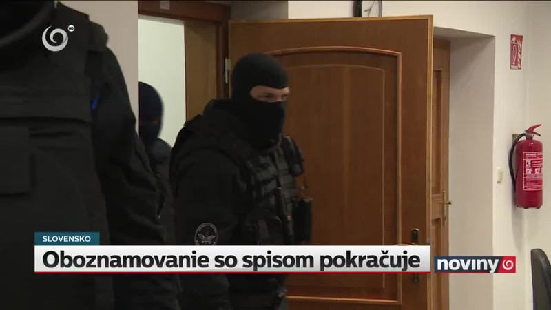 Oboznamovanie so spisom pokračuje