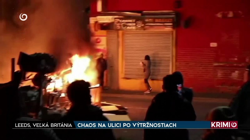 CHAOS NA ULICI PO VÝTRŽNOSTIACH