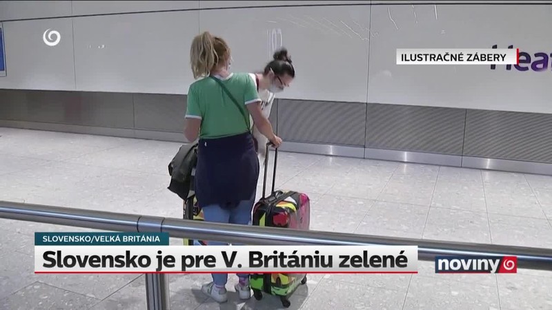 Slovensko je pre V. Britániu zelené