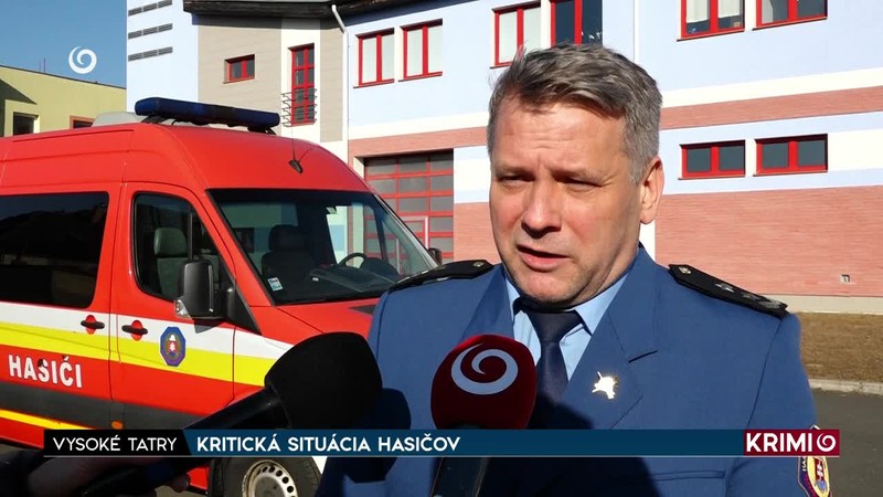 KRITICKÁ SITUÁCIA HASIČOV // VYSOKÉ TATRY