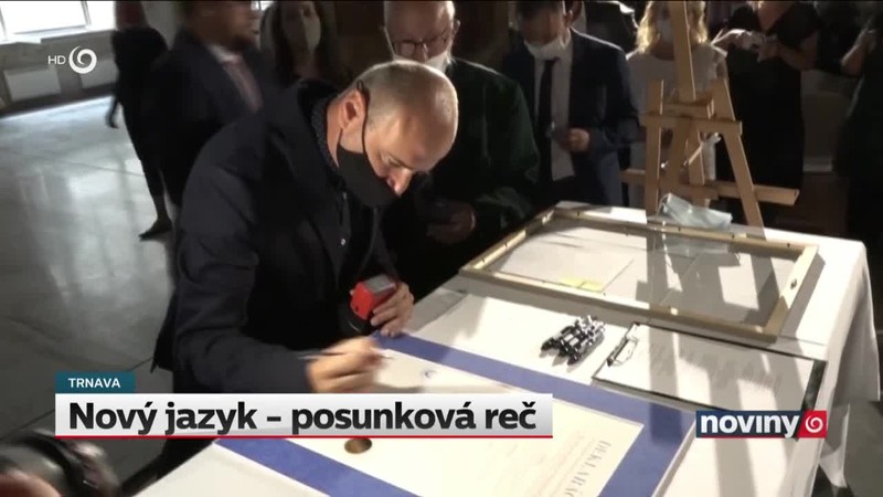 Nový jazyk - posunková reč