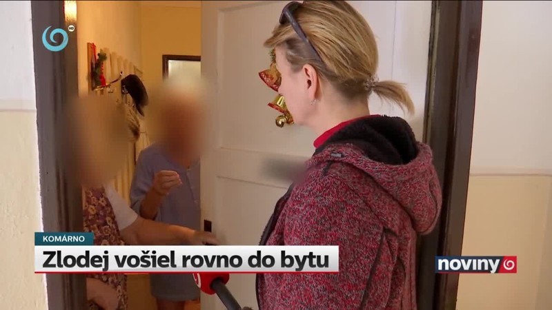 Zlodej vošiel rovno do bytu