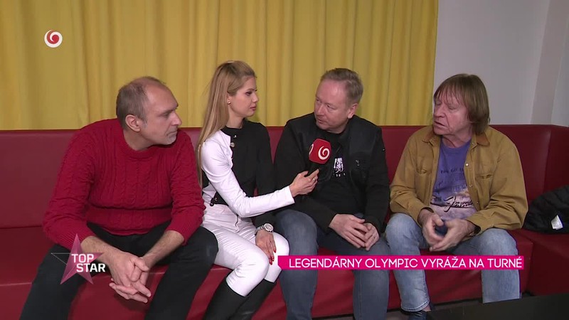 LEGENDÁRNY OLYMPIC VYRÁŽA NA TURNÉ