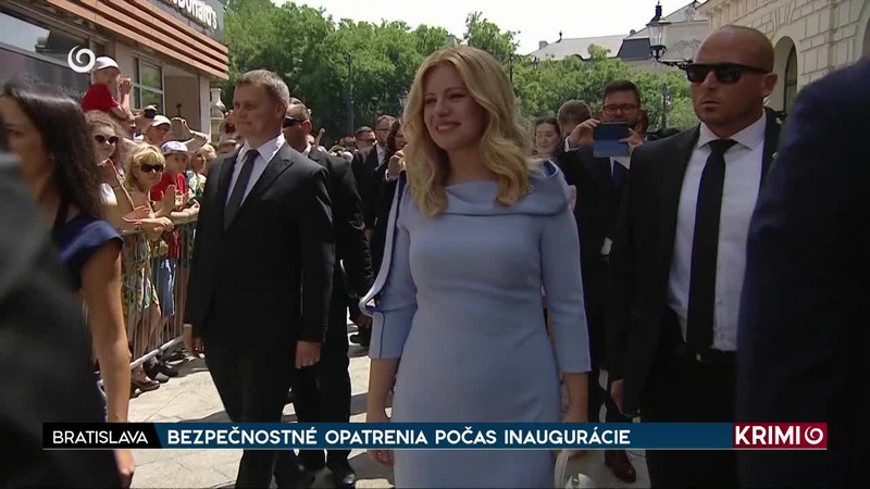 BEZPEČNOSTNÉ OPATRENIA POČAS INAUGURÁCIE,