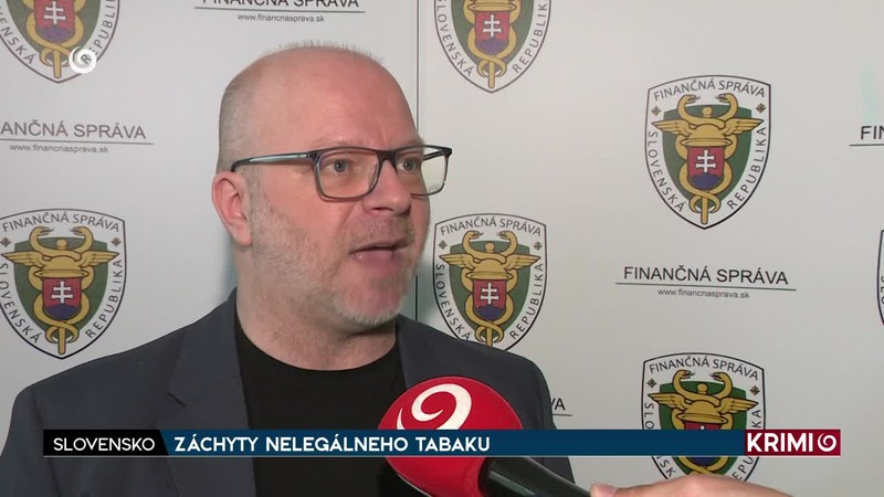 ZÁCHYTY NELEGÁLNEHO TABAKU