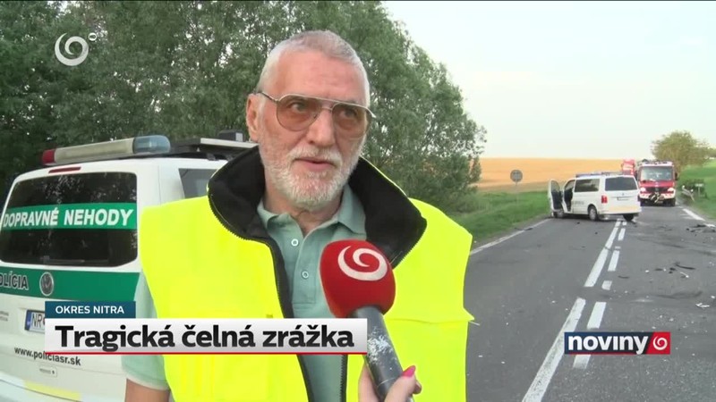 Tragická čelná zrážka