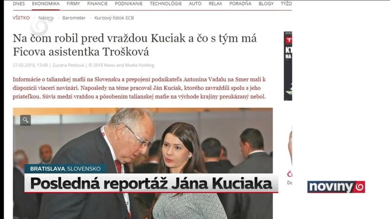 Posledná reportáž Jána Kuciaka
