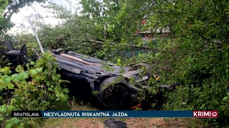 NEZVLÁDNUTÁ RISKANTNÁ JAZDA