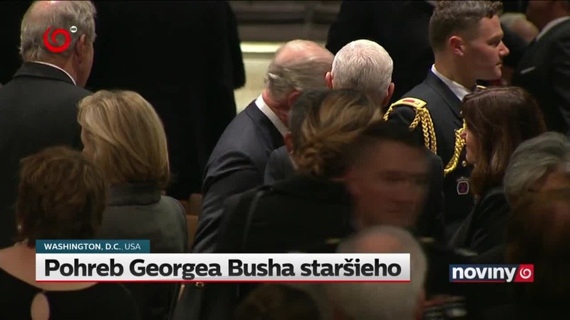 Pohreb Georgea Busha staršieho