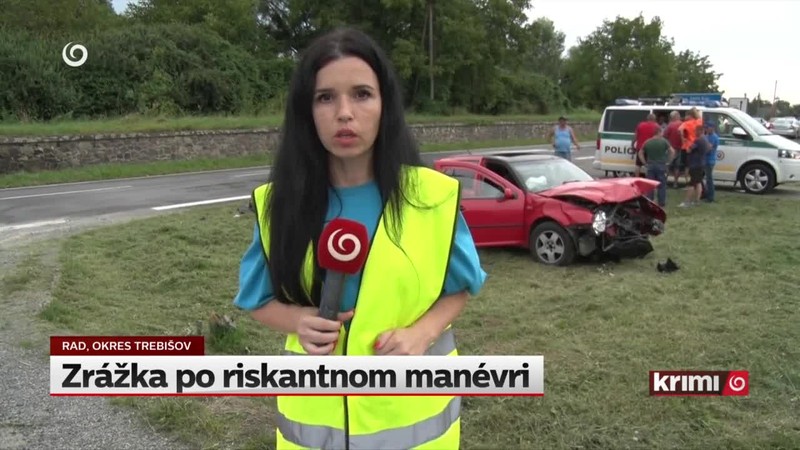 Zrážka po riskantnom manévri