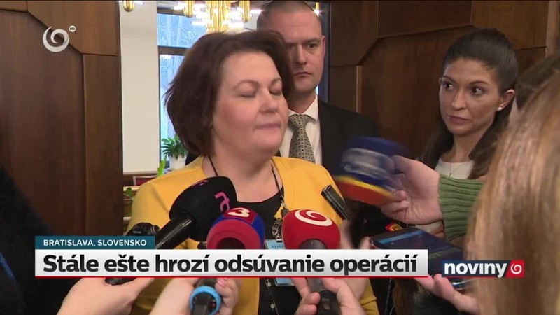 Stále ešte hrozí odsúvanie operácií