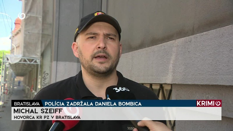 POLÍCIA ZADRŽALA DANIELA BOMBICA