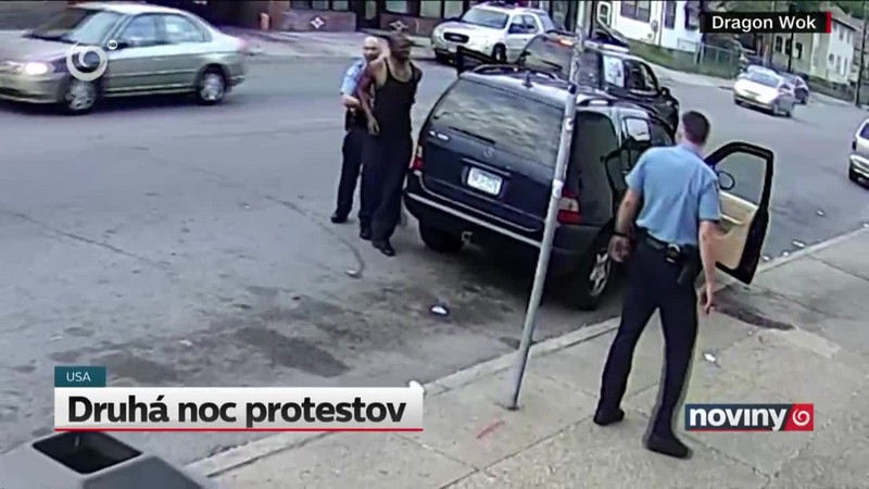 Druhá noc protestov