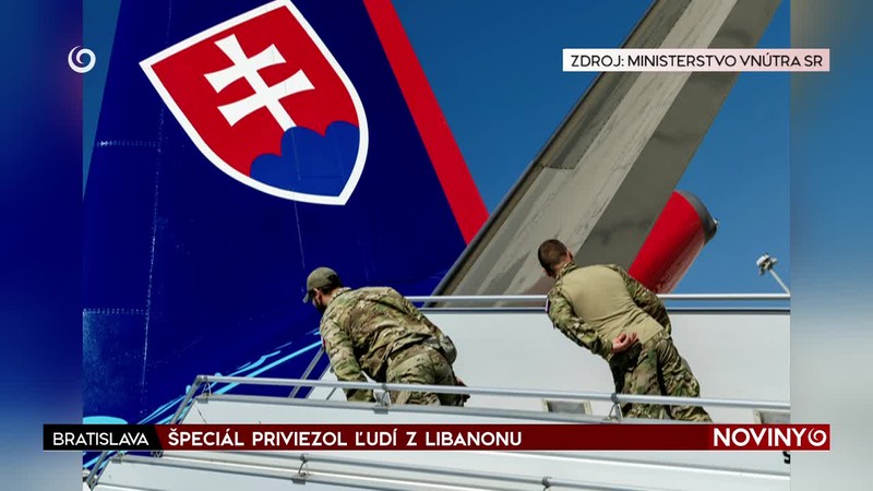 ŠPECIÁL PRIVIEZOL ĽUDÍ Z LIBANONU
