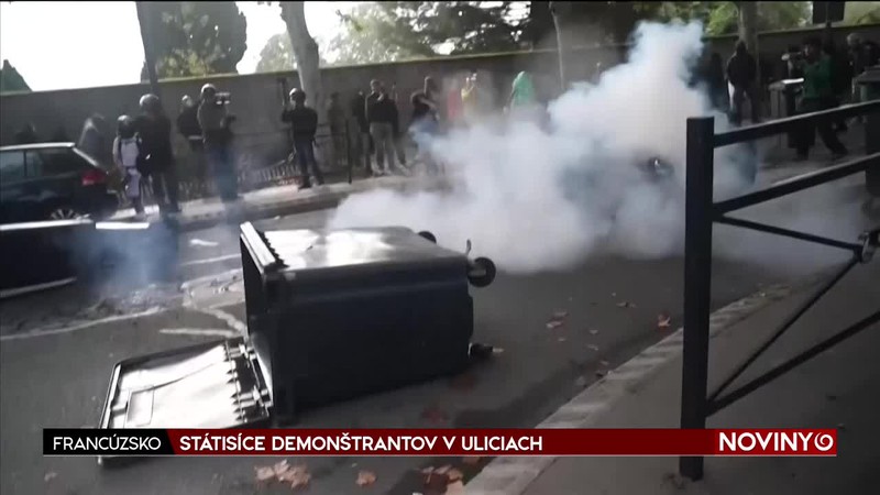 STÁTISÍCE DEMONŠTRANTOV V ULICIACH