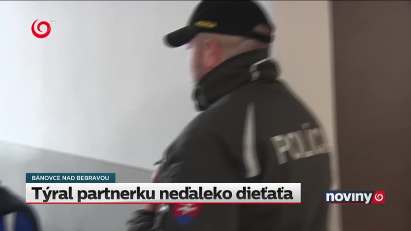Týral partnerku neďaleko dieťaťa