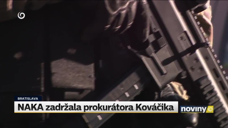 NAKA zadržala prokurátora Kováčika