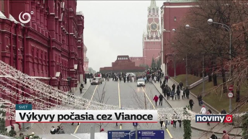 Výkyvy počasia cez Vianoce