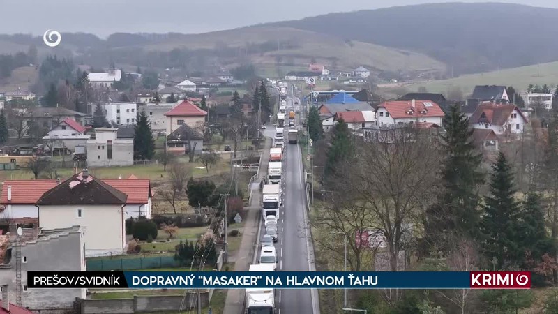 DOPRAVNÝ "MASAKER" NA HLAVNOM ŤAHU