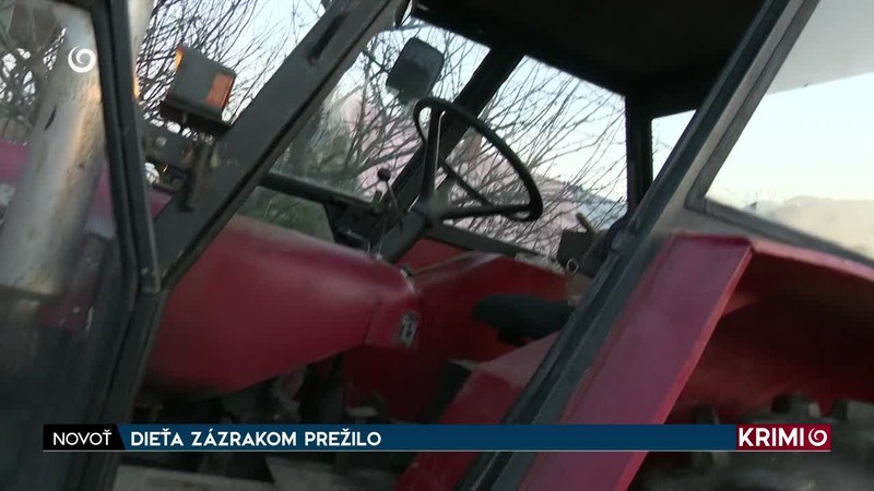 DIEŤA ZÁZRAKOM PREŽILO