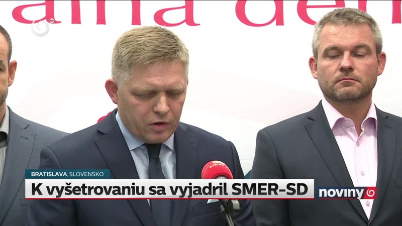 K vyšetrovaniu sa vyjadril SMER-SD