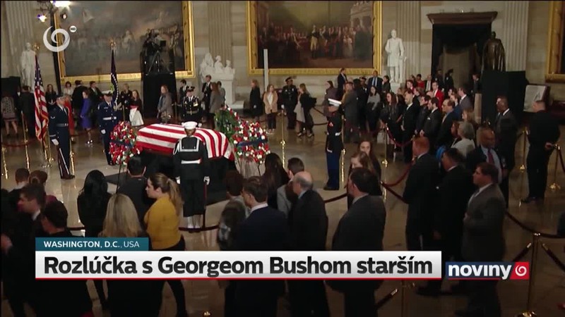 Rozlúčka s Georgeom Bushom starším