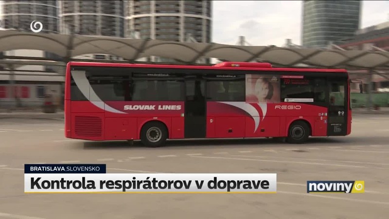Kontrola respirátorov v doprave