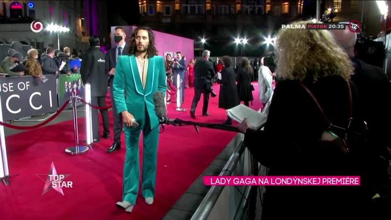 LADY GAGA NA LONDÝNSKEJ PREMIÉRE