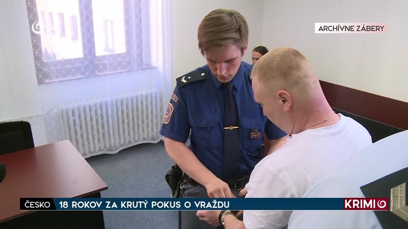 18 ROKOV ZA KRUTÝ POKUS O VRAŽDU