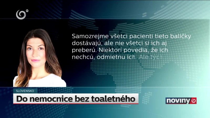 Do nemocnice bez toaletného