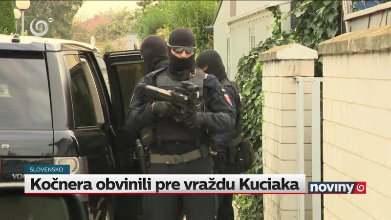 Kočnera obvinili pre vraždu Kuciaka