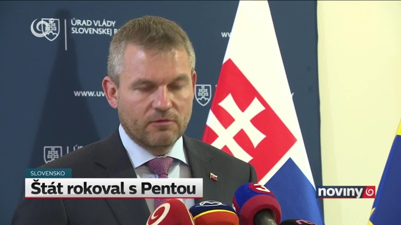 Štát rokoval s Pentou