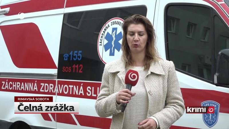 Čelná zrážka