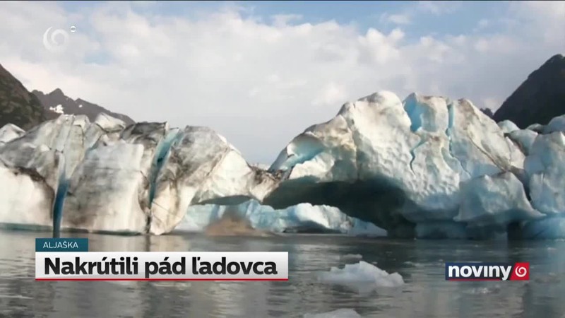 Nakrútili pád ľadovca
