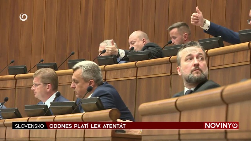 ODDNES PLATÍ LEX ATENTÁT