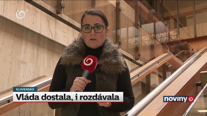 Vláda dostala, i rozdávala