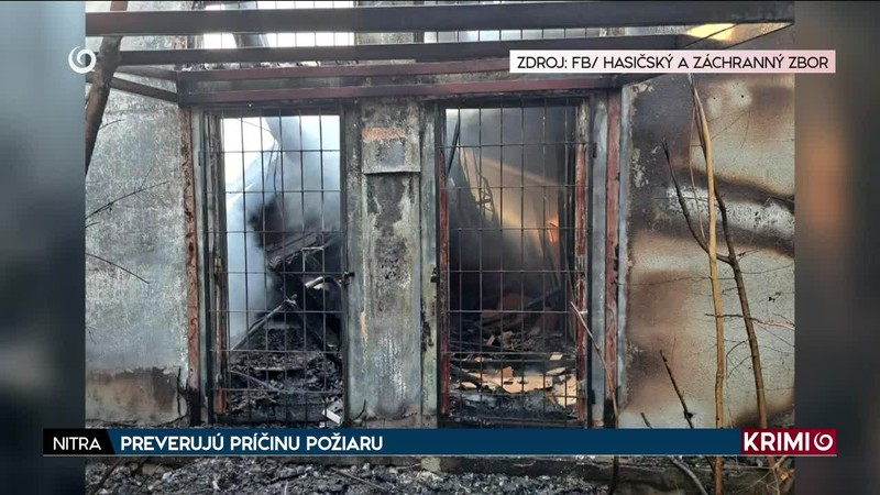 PREVERUJÚ PRÍČINU POŽIARU