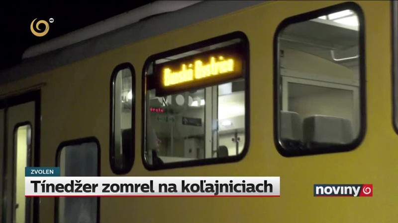 Tínedžer zomrel na koľajniciach