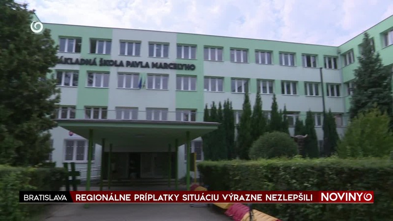 REGIONÁLNE PRÍPLATKY SITUÁCIU VÝRAZNE NEZLEPŠILI