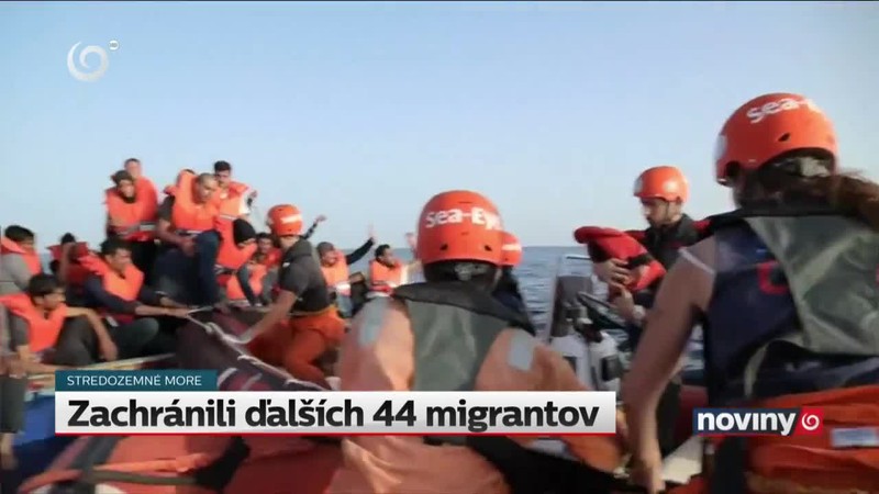 Zachránili ďalších 44 migrantov