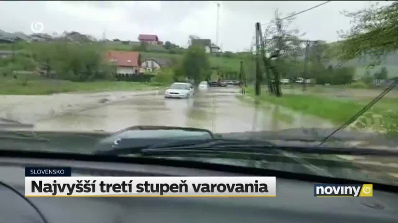 Najvyšší tretí stupeň varovania