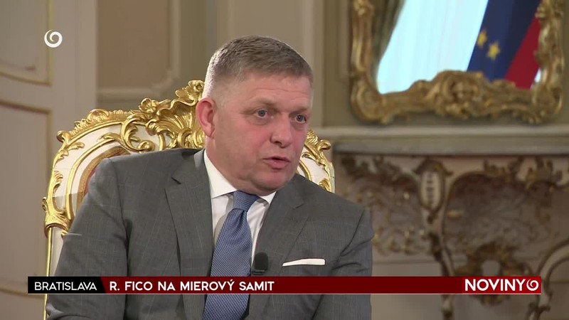 R. FICO NA MIEROVÝ SAMIT
