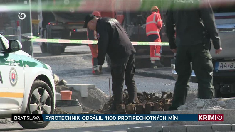 PYROTECHNIK ODPÁLIL 1100 PROTIPECHOTNÝCH MÍN