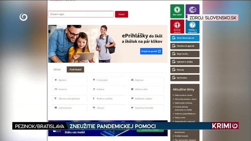 ZNEUŽITIE PANDEMICKEJ POMOCI