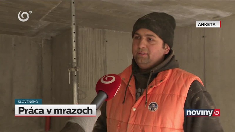 Práca v mrazoch