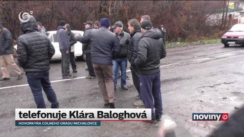 Ukrajinci blokujú hranice